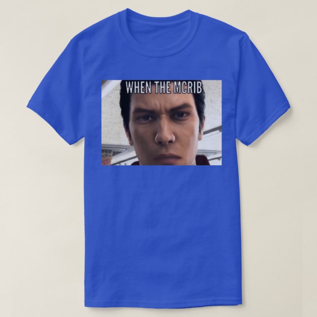 als die McRib T-Shirt (Design vorne)