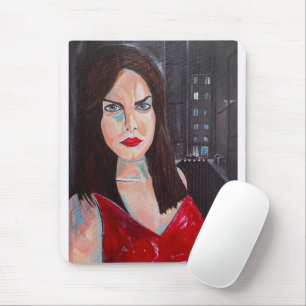 Als die Welt meinen Namen vergass, Gemälde Alfred  Mousepad
