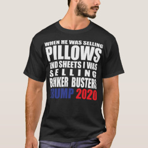 Als er Kissen und Blätter verkaufte, war ich Selli T-Shirt