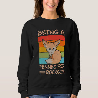 Als Fennec-Fuchsgestein für einen Fennec-Fuchs Sweatshirt