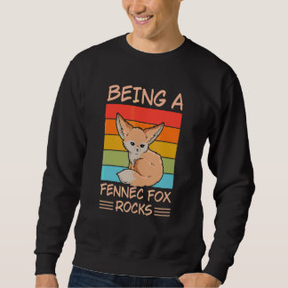 Als Fennec-Fuchsgestein für einen Fennec-Fuchs Sweatshirt