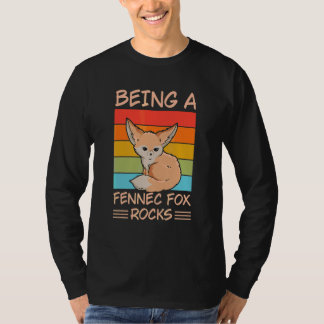 Als Fennec-Fuchsgestein für einen Fennec-Fuchs T-Shirt