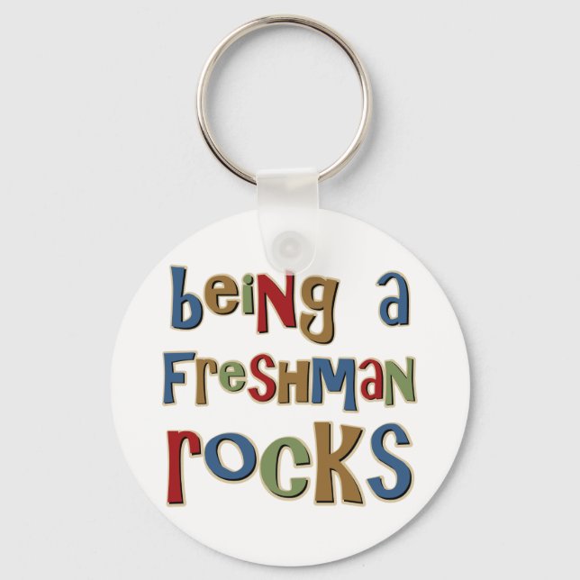 Als Freshman Rocks Schlüsselanhänger (Vorderseite)