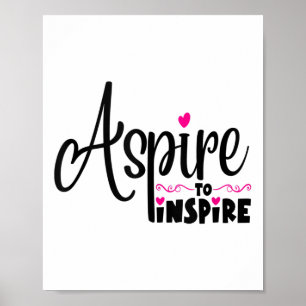 Als Geschenk-Shirt-Tanktop mit positiver Motivatio Poster