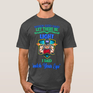 Als Gott Ließ, gab es leichte sarkastische Redewen T-Shirt