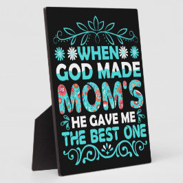 Als Gott Mamas machte Fotoplatte