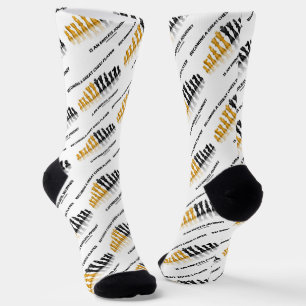 Als großer Schachspieler zu einer endlosen Reise Socken