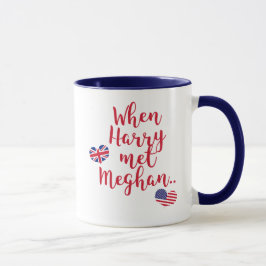 Als Harry Meghan traf | Königliche Hochzeit Tasse