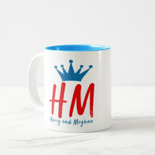 Als Harry Meghan traf Zweifarbige Tasse