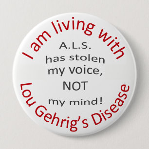 ALS hat meine Stimme gestohlen Button