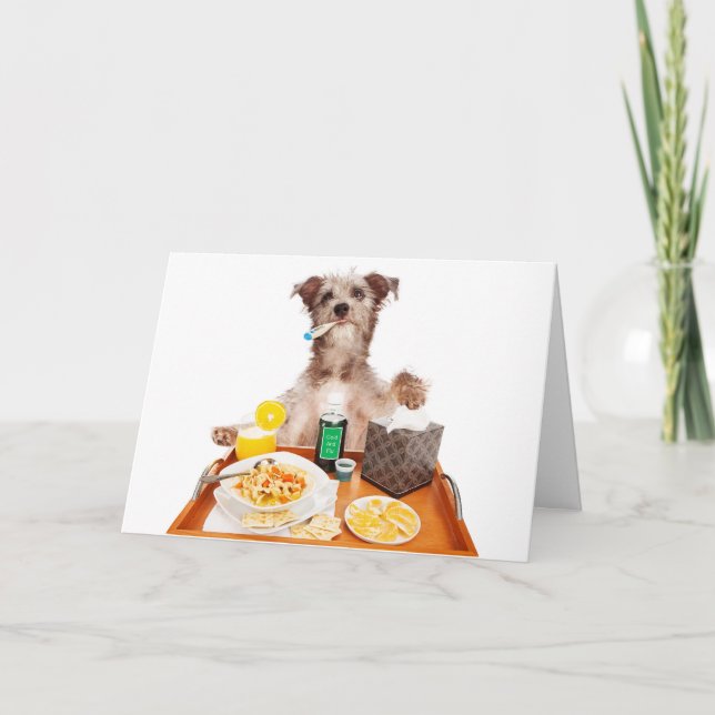 Als Hundegrüßkarte auswählen Karte (Vorderseite)