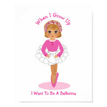 Als ich aufwuchs, Wollte ich, Ballerina zu werden