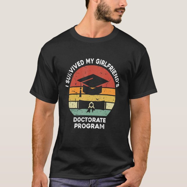 Als ich das Promotionsprogramm meiner Freundin übe T-Shirt (Vorderseite)