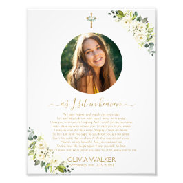 Als ich im Himmel Foto Begrüßungszeichen sitze