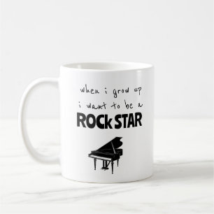 Als ich mit Rock Star Kaffee Tasse aufwuchs