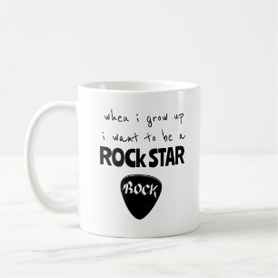 Als ich mit Rock Star Kaffee Tasse aufwuchs