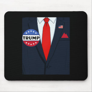 Als ich Sprichwort war Trump Rede 2024 US-Kostüm Mousepad