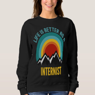 Als Internist Sweatshirt