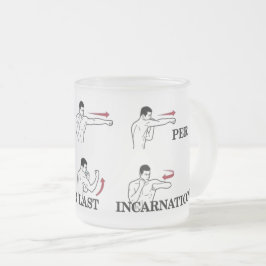 ALS JE LETZTE INCARNATION - Lektion gelernt? Mug Mattglastasse