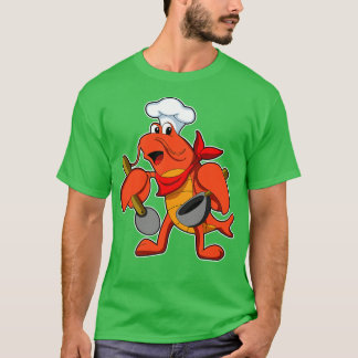 als Koch mit Holzlöffel T-Shirt