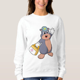 Als Krankenschwester mit Verbandskasten.PNG Sweatshirt