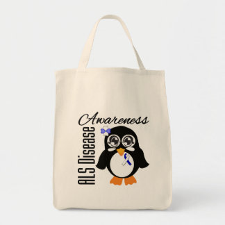 Als-Krankheits-Bewusstseins-Pinguin Tragetasche