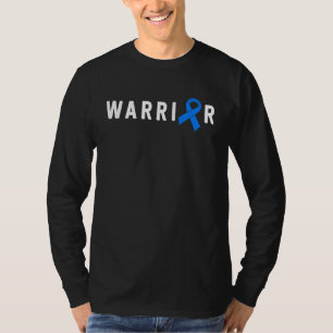 ALS-Krieger Männer Vater Lou Gehrigs Blaues Band T-Shirt