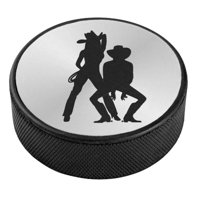 Als Line Dance verwendet Eishockey Puck (3/4)