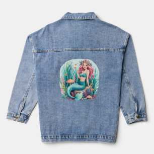 als Meerjungfrau Jeansjacke