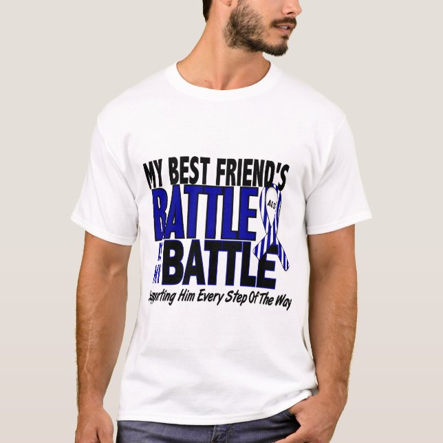 ALS mein Kampf zu 1 bester Freund (Mann) T-Shirt (Vorderseite)