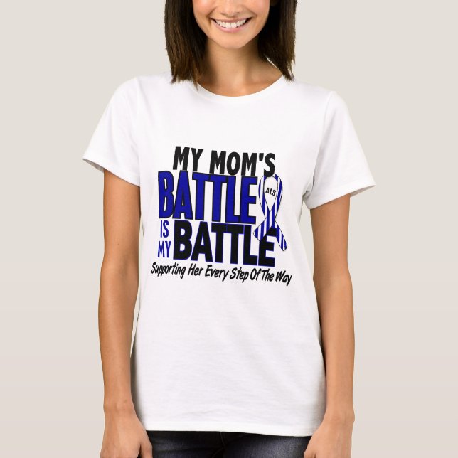 ALS mein Kampf zu 1 Mama T-Shirt (Vorderseite)