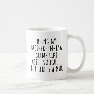 Als mein Schwager, Geschenk von der Braut, Geburts Kaffeetasse