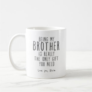 Als meine Tasse Funny Bruder Geschenk Tasse
