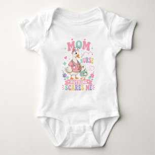 Als Mutter und Krankenschwester süßes Geschenk zum Baby Strampler