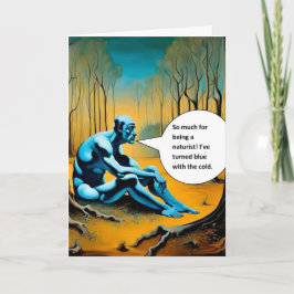 Als Nudist Karte