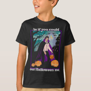 Als ob Halloween ich lustiges Halloween-Pi T-Shirt