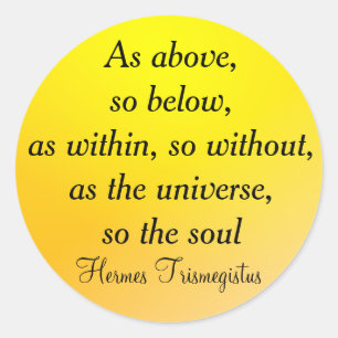 ALS OBEN, SO UNTERHALB des Aufklebers Runder Aufkleber