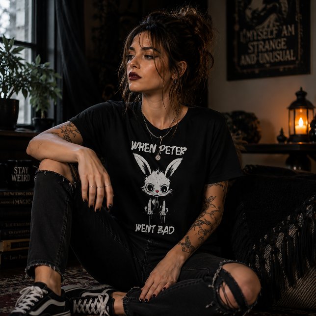 Als Peter Schlimm Wurde Lustig Tri-Blend Shirt (Von Creator hochgeladen)