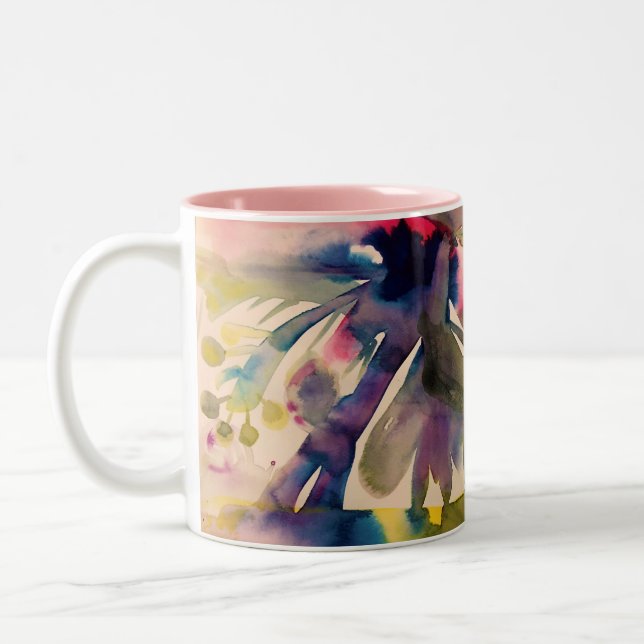 als Pflanze wild waren Zweifarbige Tasse (Links)