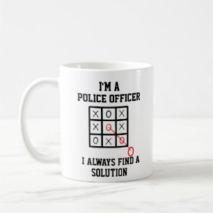 Als Polizeibeamter finde ich immer eine Lösung Tas Kaffeetasse