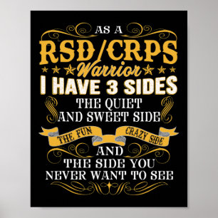 Als Rsdcrps-Krieger habe ich 3 Seiten Spaß T Poster