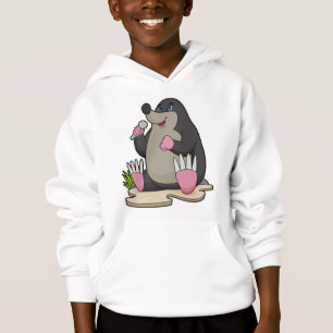 Als Sängerin mit Mikrofon Hoodie
