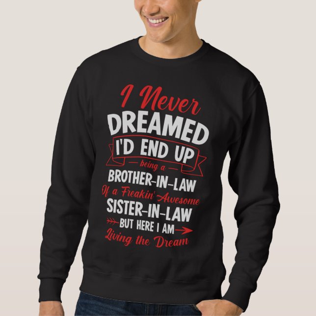 Als Schwiegersohn eines Freakin' Phantastischer Or Sweatshirt (Vorderseite)