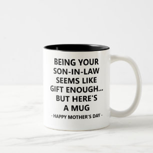 Als Schwiegersohn zu gelten, ist Geschenk genug Lu Zweifarbige Tasse