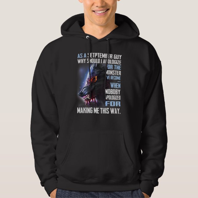 Als September-Typ möchte ich mich für den Hoodie (Vorderseite)