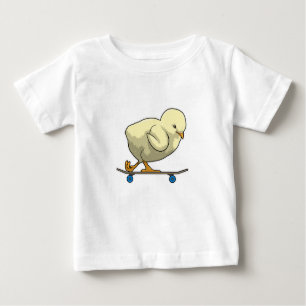 Als Skater mit Skateboard wählen Baby T-shirt