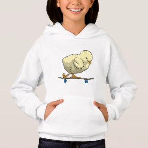Als Skater mit Skateboard wählen Hoodie