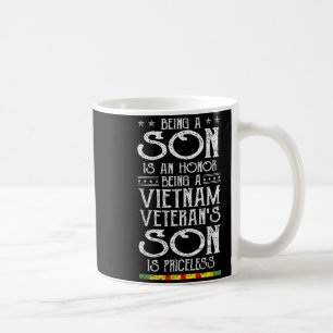 Als Sohn eines Vietnam-Veteranen ist die Familie u Kaffeetasse