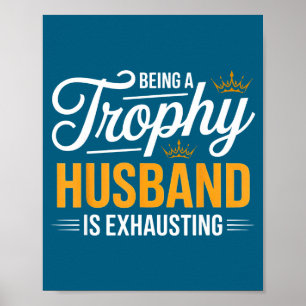 Als Trophäen-Ehemann anstrengende Zukunft Ehemann Poster