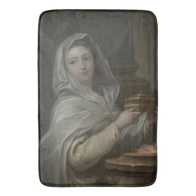 Als Vestal-Jungfrau porträtierte Frau (antikes Rom Badematte (Vorderseite Vertikal)